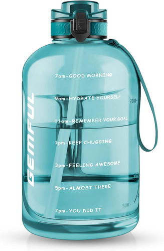 Motivational water bottle - water,
