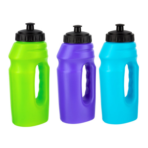 Water bottle easy grip handle - water,