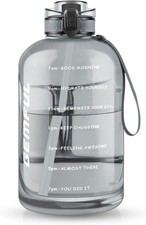 3L Water Bottle with Straw &