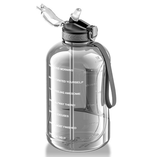 Water bottle with straw - 3l,